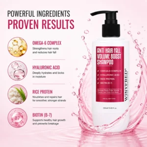 WINYFRED-KOREAN FORMULATION Anti Hair Fall Volume Boost Shampoo (250 ml)