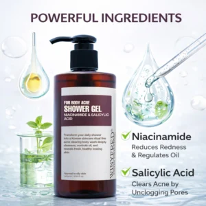 WINYFRED-KOREAN FORMULATION For Body Acne Shower Gel (300 ml)